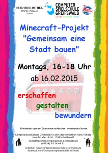 Minecraft Stadtbau 2015_2